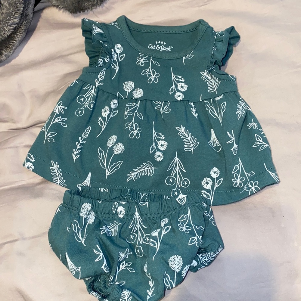 0-3m baby outfit